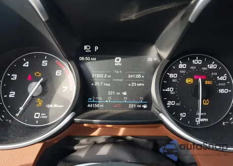 2021 Alfa Romeo Giulia Ti Sport Awd from USA, damaged, VIN ZARFANBN1M7647958